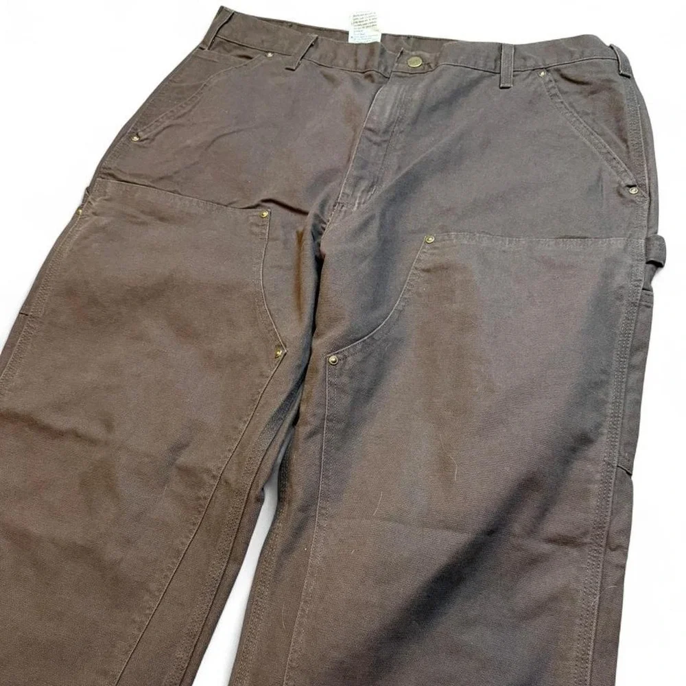 Carhartt B136-DKB Double Knee Carpenter Pants 40x32 Canvas Workwear gorpcore